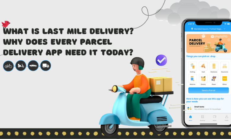 parcel delivery app